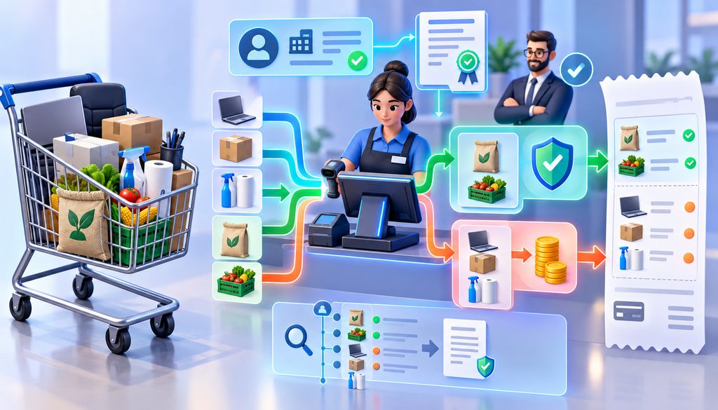 Mixed cart Indiana sales tax exemption workflow